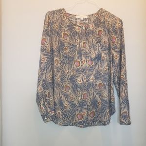 Loft Button Down Blouse